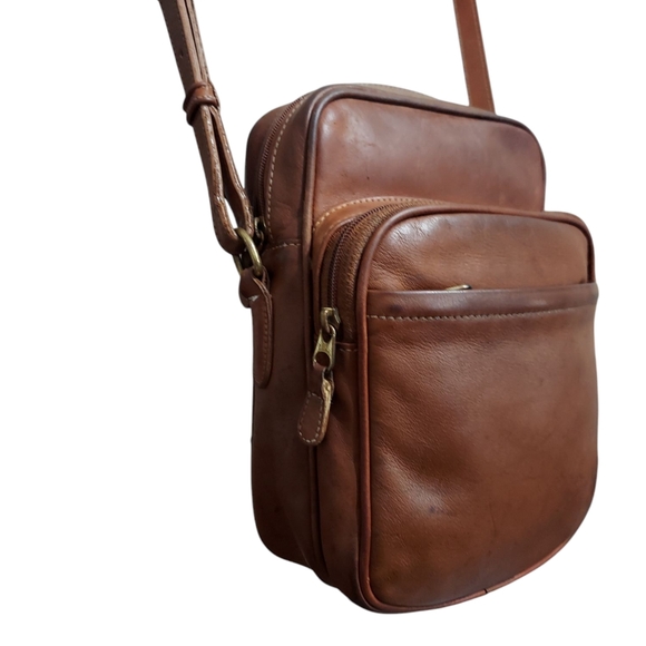 Coach Vintage Distressed Leather International Travel Bag Unisex No 0511 - Picture 10 of 13